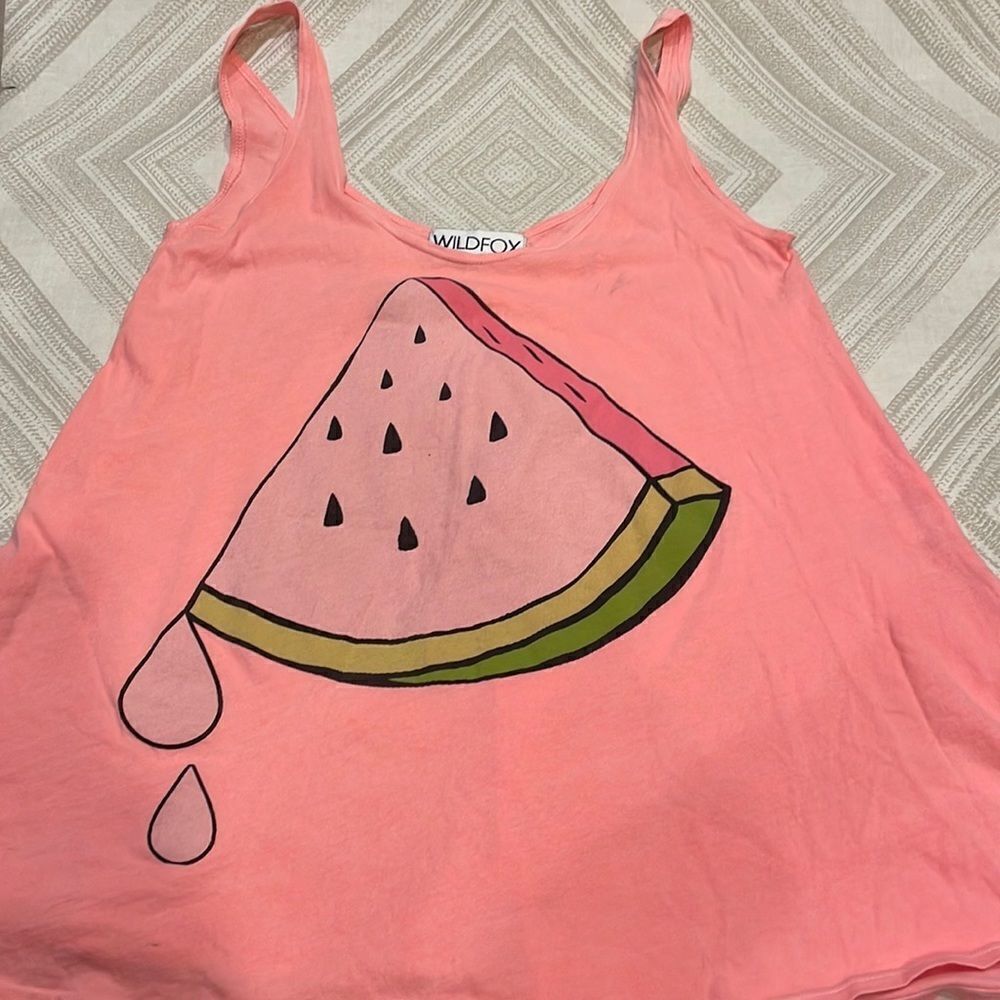 Wildfox Women’s Watermelon Wide Tank Top